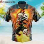 Blazing Bakugo My Hero Academia Anime Hawaiian Shirt 1 1