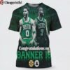 Boston Bruins Congrats To Boston Celtics Banner 3D Shirt 1 cheap