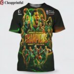 Boston Celtics 2023 24 NBA Champions 3D Shirt 1 cheap