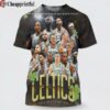 Boston Celtics Most Banners 18 In NBA History 2024 NBA Champions 3D Shirt 1 cheap