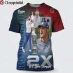 Bryson Dechambeau Holds Off Rory Mcilroy To Win His Second Career 2024 US 3D Shirt 1 cheap