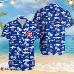 Chicago Cubs Baseball Coconut Tropical Aloha Hawaiian Shirt 1 1