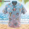 Chopper Pattern One Piece Button Up Hawaiian Shirt 2 2