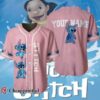 Custom Name Cute Stitch Baseball Jersey 1 1