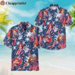 Disney Ariel Independence Day Hawaiian Shirt 1 1