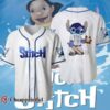 Disney Stitch Blue White Baseball Jersey 1 1