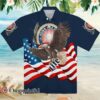 Eagle Happy 4th Of July Miller Lite Hawaiian Shirt 2 2