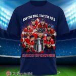 Florida Panthers Hunting Done Time For Rule 3D T shirt 1 1