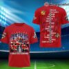 Florida Panthers Stanley Cup Champions 2024 3D T Shirt 1 1