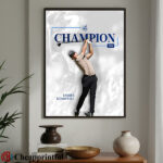 Golfer Xander Schauffele Champion PGA Championship 2024 Poster 2