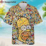 Homer Simpson Summer Beach Hawaiian Shirt Best Gift 1 1