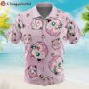 Jigglypuff Pattern Pokemon Hawaiian Shirt 1 1