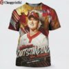 Kelly Maxwell Oklahoma Sooners SoftballIs Most Outstanding Player 3D Shirt 1 cheap