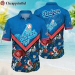 LA Dodgers MLB Hawaiian Shirt Summer Nights Gift For Fan 1 1