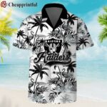 Las Vegas Raiders Flamingo Hibiscus Hawaiian Shirt 1 1