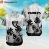 Las Vegas Raiders NFL Coconut Tree Hawaiian Shirt 1 1