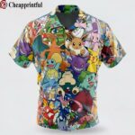 Magical Creatures Pokemon Hawaiian Shirt 1 cheap