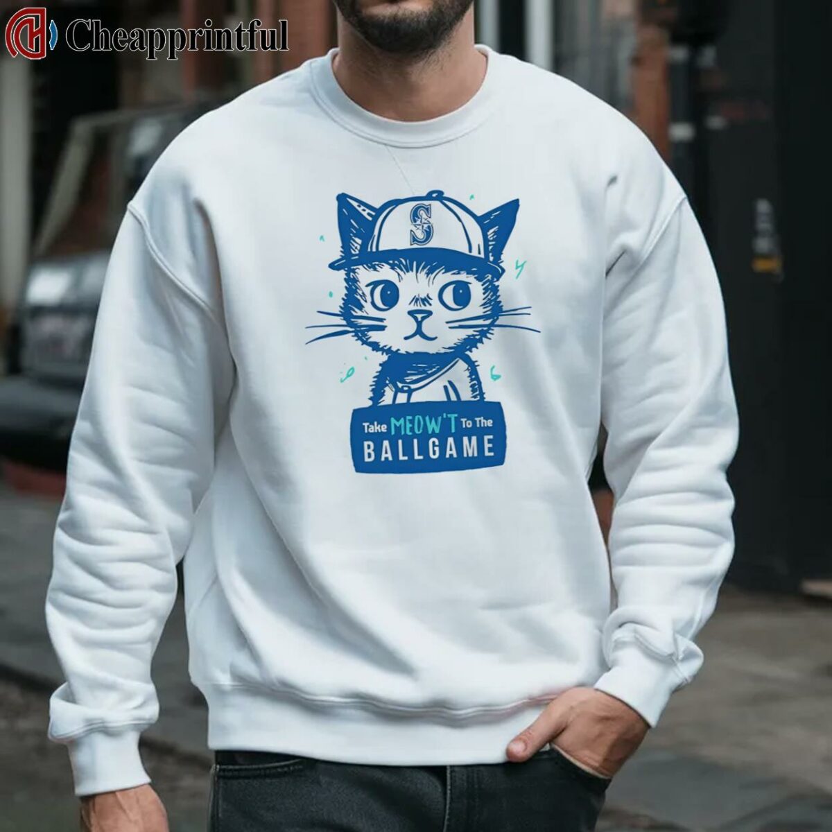 Mariners Take Meowt to the Ballgame Shirt 3 sweatshirt