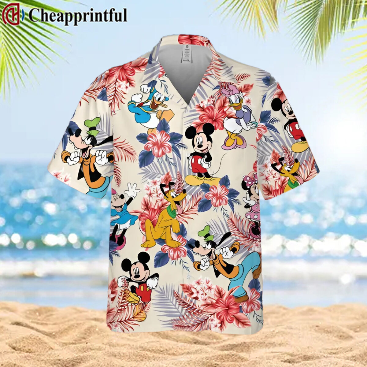 Mickey and Friends Disney Hawaiian Shirt 1