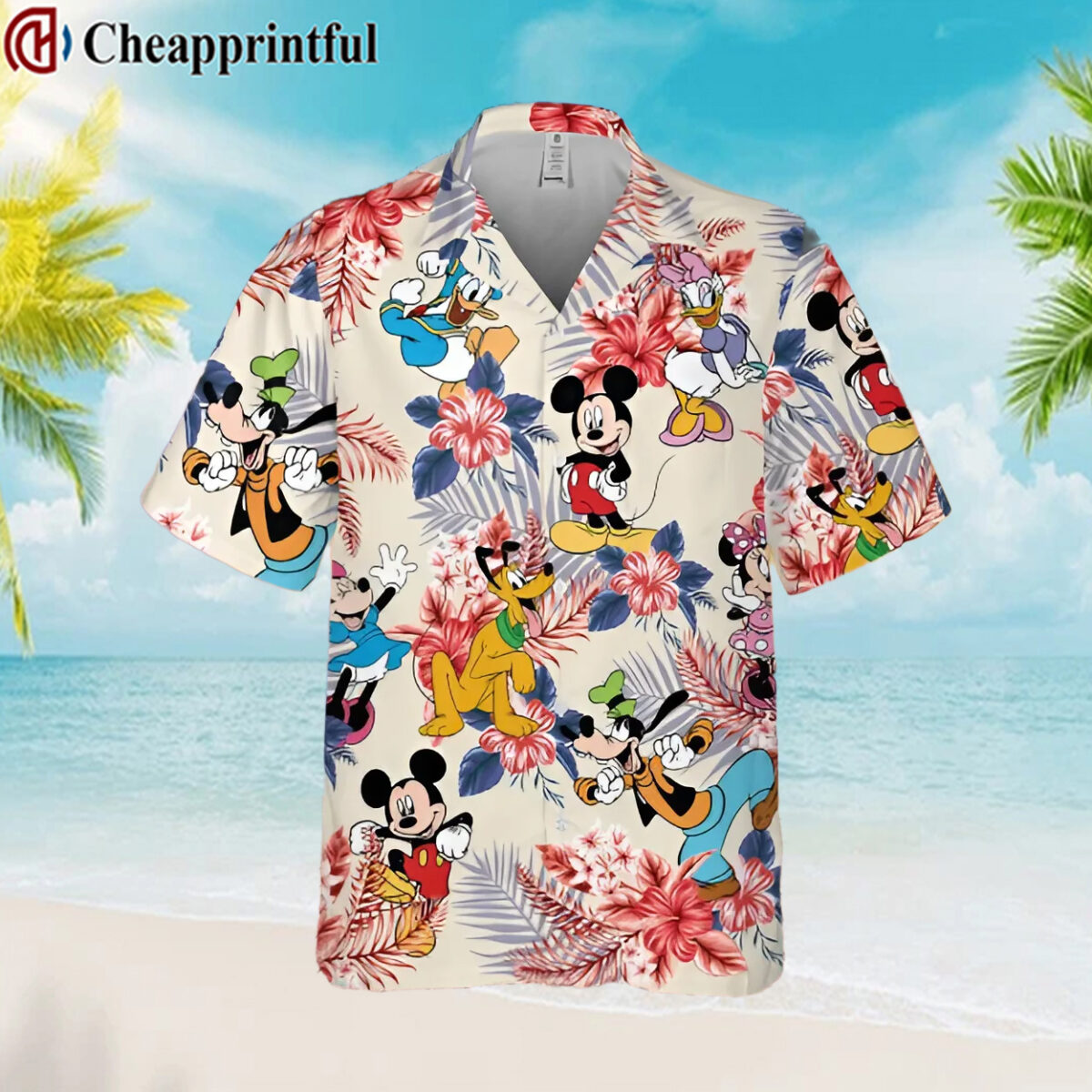 Mickey and Friends Disney Hawaiian Shirt