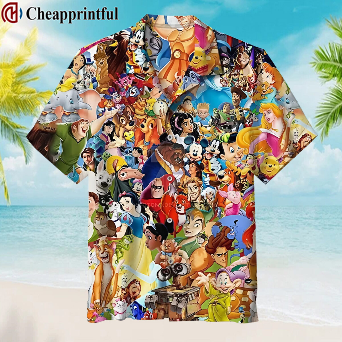 Mickey and Friends Walt Disney World Hawaiian Shirt