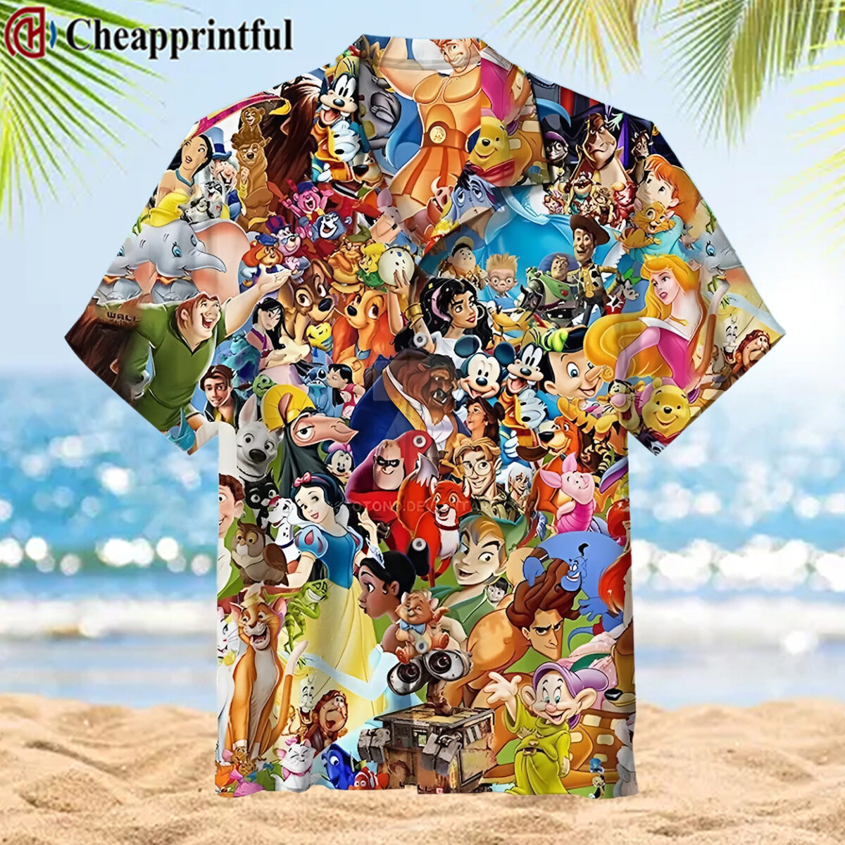 Mickey and Friends Walt Disney World Hawaiian Shirt1