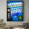 Official Methodist Monarchs Champion D3 Golf 2024 NCAA Division III Poster