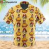 Princess Daisy Super Mario Bros Button Up Hawaiian Shirt 2 2