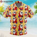 Shy Guy Super Mario Bros Anime Hawaiian Shirt 1 1