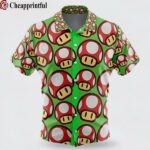 Super Mushroom Super Mario Hawaiian Shirt 1 cheap