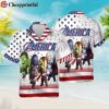 Superhero Movie Hulk Thor Iron Man Independence Day Hawaiian Shirt 1 1