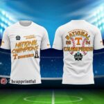 Tennessee Volunteers Champion 2024 NCAA 3D T Shirt 1 1