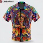 Trippy Naruto Button Up Hawaiian Shirt 1 cheap