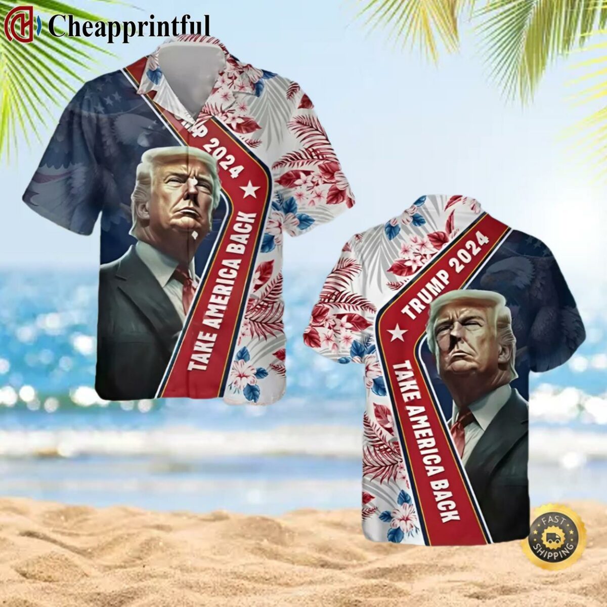 Trump Take The America Back 4th July Hawaiian Shirt 2 2