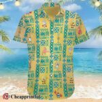 Vintage Gearhumans Spongebob Squarepants Hawaiian Shirt 1 1