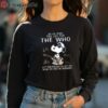 We Are Never Too Old For The Who 60th Anniversary Collection Signatures Snoopy Shirt 4 long sleeve shirt