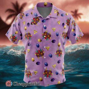 Anime Majora's Mask Legend of Zelda Hawaiian Shirt 1 1