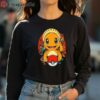 Anime Pokemon Charmander Alev Topu T Shirt 4 long sleeve shirt