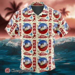 Anime Porco Rosso Studio Ghibli Hawaiian Shirt 1 1