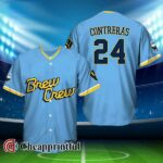 Brewers William Contreras City Connect Jersey 2024 Giveaway 1 1