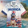 BullDog And American Flag Hawaiian Shirt 2 2