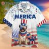 BullDog And American Flag Hawaiian Shirt 3 3