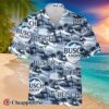 Busch Light Hawaiian Shirt Sea Island Pattern 3 3