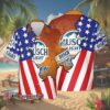 Busch Light Hawaiian Shirt US Flag Beer Lover Gift 4 4