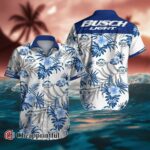 Busch Light Hawaiian Shirts For Men 1 1