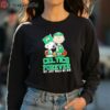 Charlie Brown Snoopy And Woodstock Boston Celtics Forever Not Just When We Win 2024 T shirt 4 long sleeve shirt