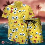 Cosplay Spongebob Hawaiian Shirts For Men 1 1