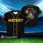 Custom Disneyland Disney Baseball Jersey Gift for Kids 1 1 1