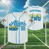 Custom Name Toy Story Aliens Disney Baseball Jersey 3 3 1