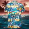 Disney Loves Tropical Flower Stitch Hawaiian Shirt 1 1